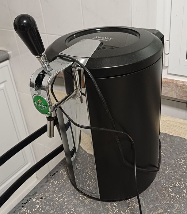 máquina de cerveja krups beertender compact vb450e10