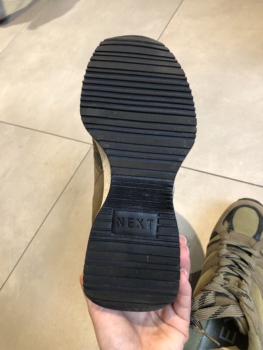 Sneakersy skórzane buty Next 38