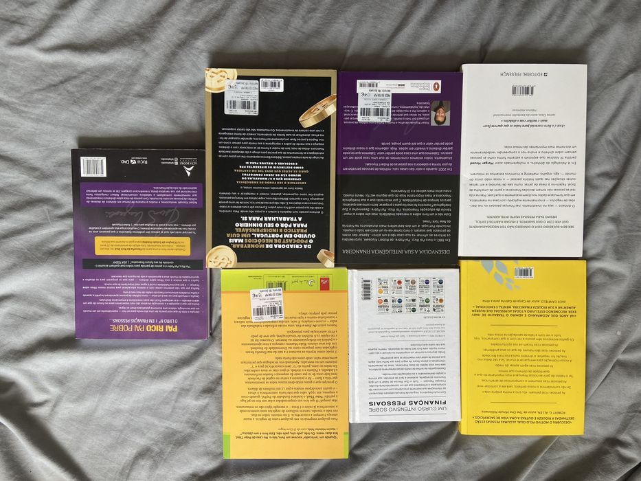 Varios livros financas pessoais