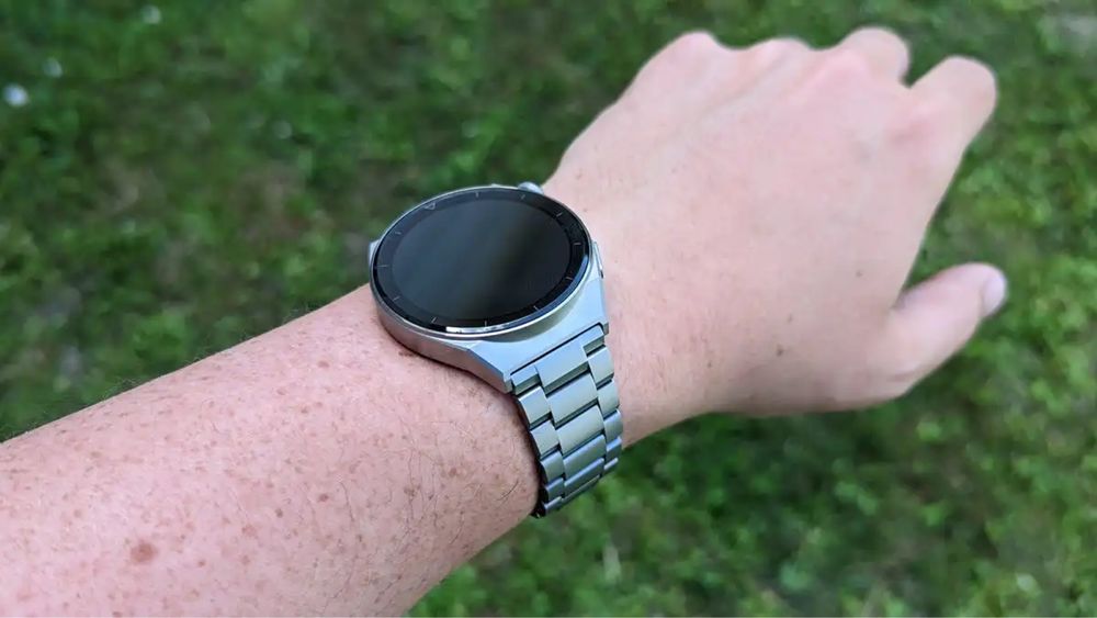 Smartwatch Huawei GT3 Pro 46mm titanio como novo na caixa