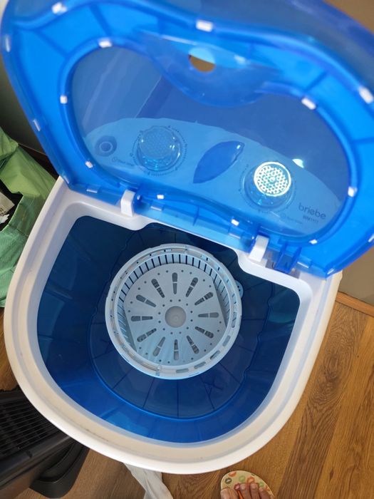 Mini Máquina de Lavar briebe 3kg (Ideal Estúdio/Quarto) - Como Nova Preço: 50€ (Negociável)