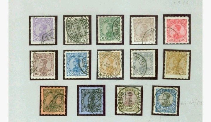 1910 D° Manuel II Série Usada(0)