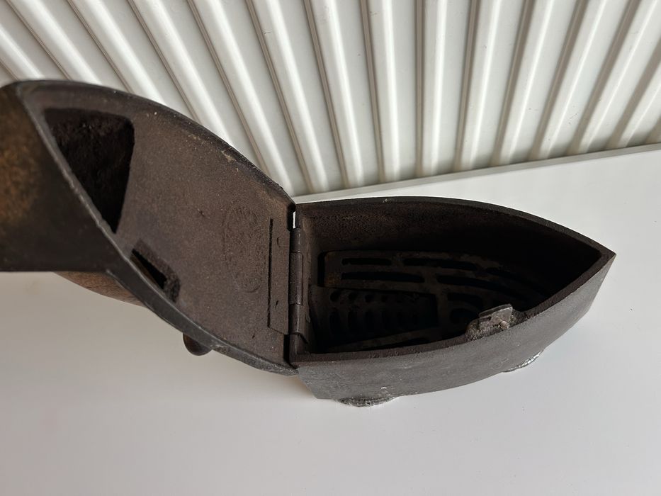 Żelazko retro stare KOŃSKIE patyna oryginał