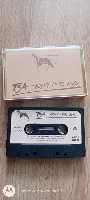 TSA Heavy metal rock kaseta VEGA