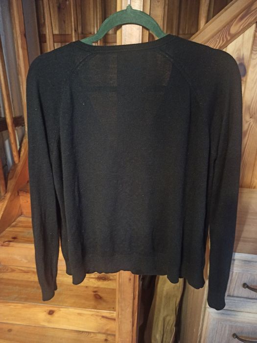 Czarny sweterek damski United Colors of Benetton r. M/L