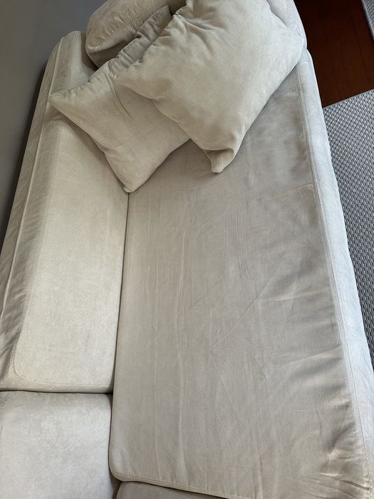 Sofá de 3 lugares com chaise longue
