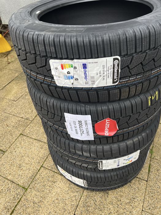 Nowe opony zimowe 18 cali Premium COntinental