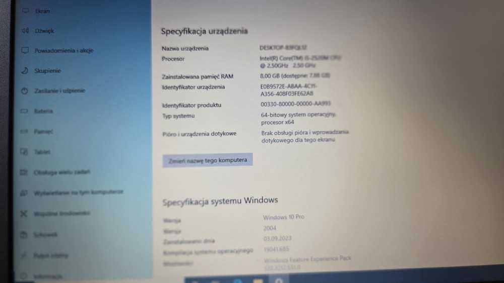 Dell Latitude E6420, 14" HD+, i5 4 x 2,5Ghz, 160 Gb ssd, 8 Gb ram