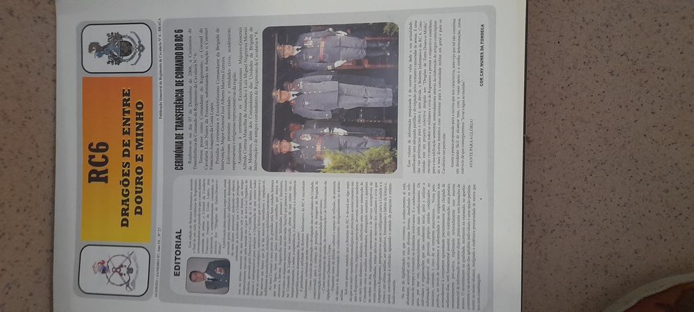 Conjunto 3 revistas Cavalaria