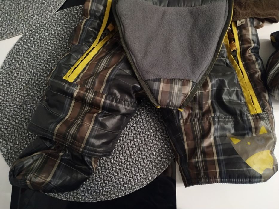 Kombinezon zimowy coccodrillo rozm 74 czapka szalik buty zimowe gratis