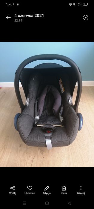 Nosidełko fotelik samochodowe Maxi-Cosi 0-13 kg