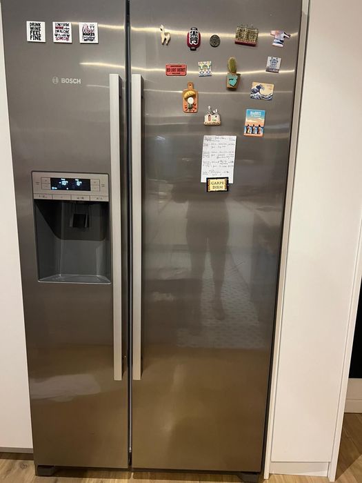 Frigorífico americano Bosh! Filtro funciona, Gelo precisa pegar dentro