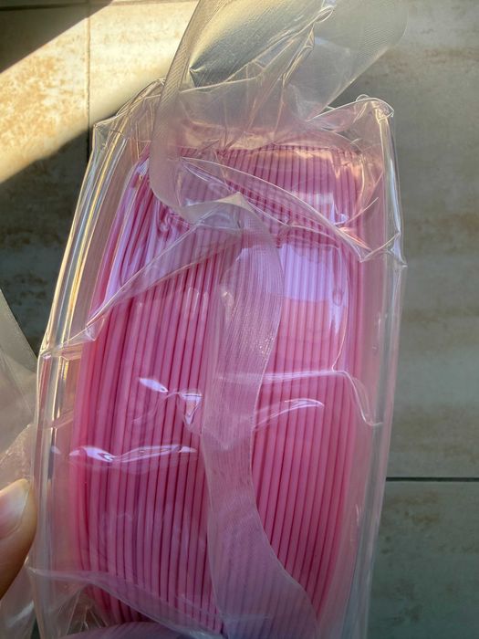 Filamento PETG rosa 1.75mm 1kg para impressora 3D filament