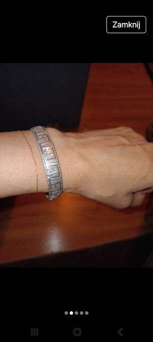 Bransoletka srebro 925