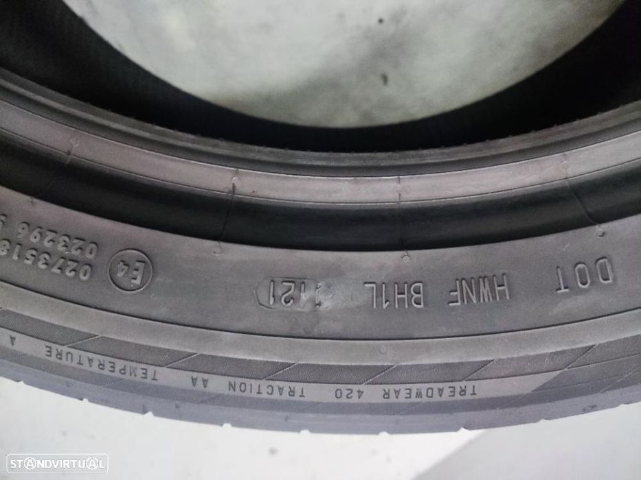 2 pneus como novos 285-40r21 continental - oferta dos portes