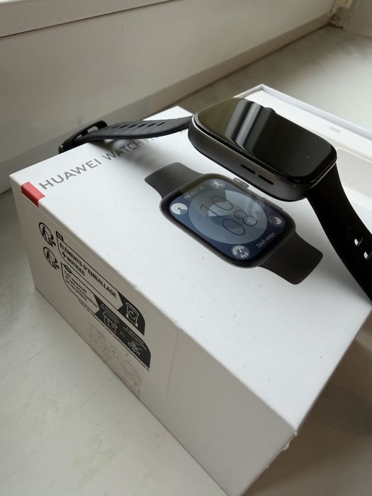 Huawei watch fit 3 czarny smartwatch