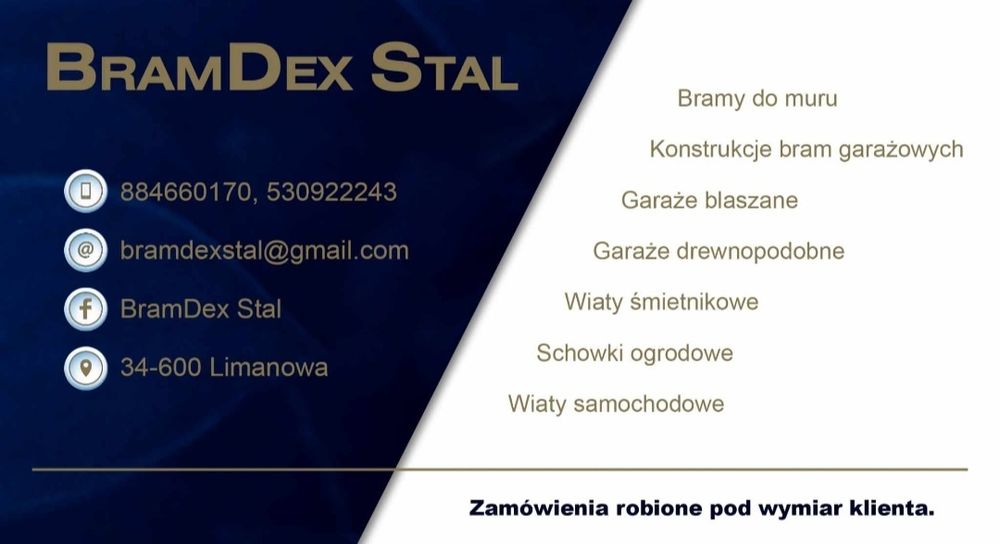 Bramy garażowe KAŻDY WYMIAR