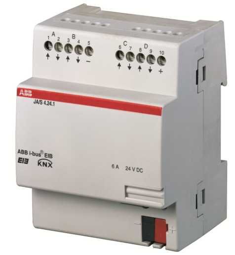 KNX JA/S 4.24.1 sterownik żaluzji/rolet