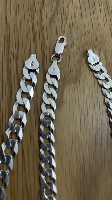 Codão e pulseira de prata 925