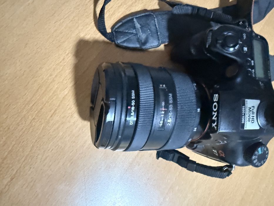 Kit Fotográfico Sony Alpha a77 (Corpo + Lentes + Flash) - Excelente Estado