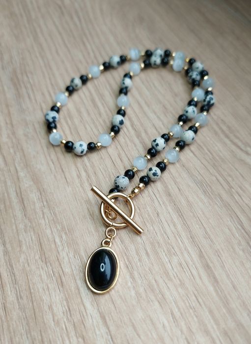 Naszyjnik. Kamienie naturalne