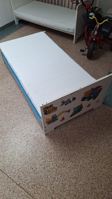 Łóżko łóżeczko 70x140 z materacem