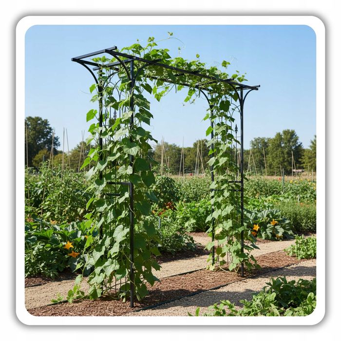 Садова арка опора пергола 205*50*208 для винограду,квітів, троянд,роз.