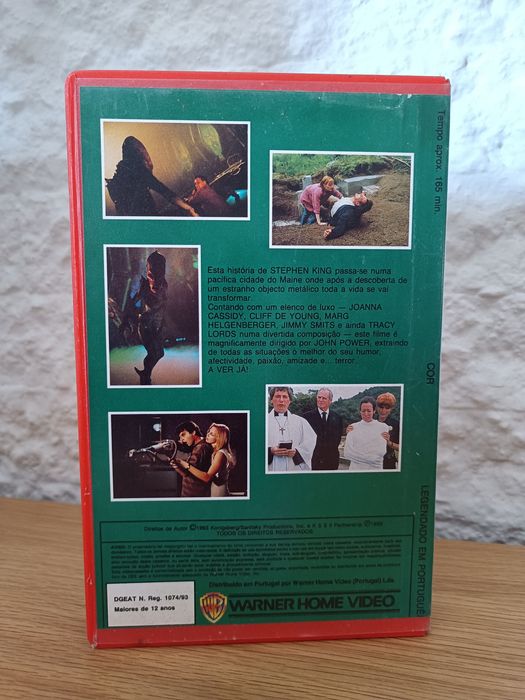 Filme VHS TommyKnockers Stephen King