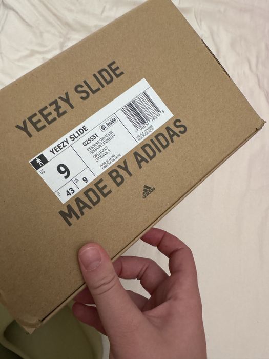 Yeezy slide resin ізі шльопанці оригінал