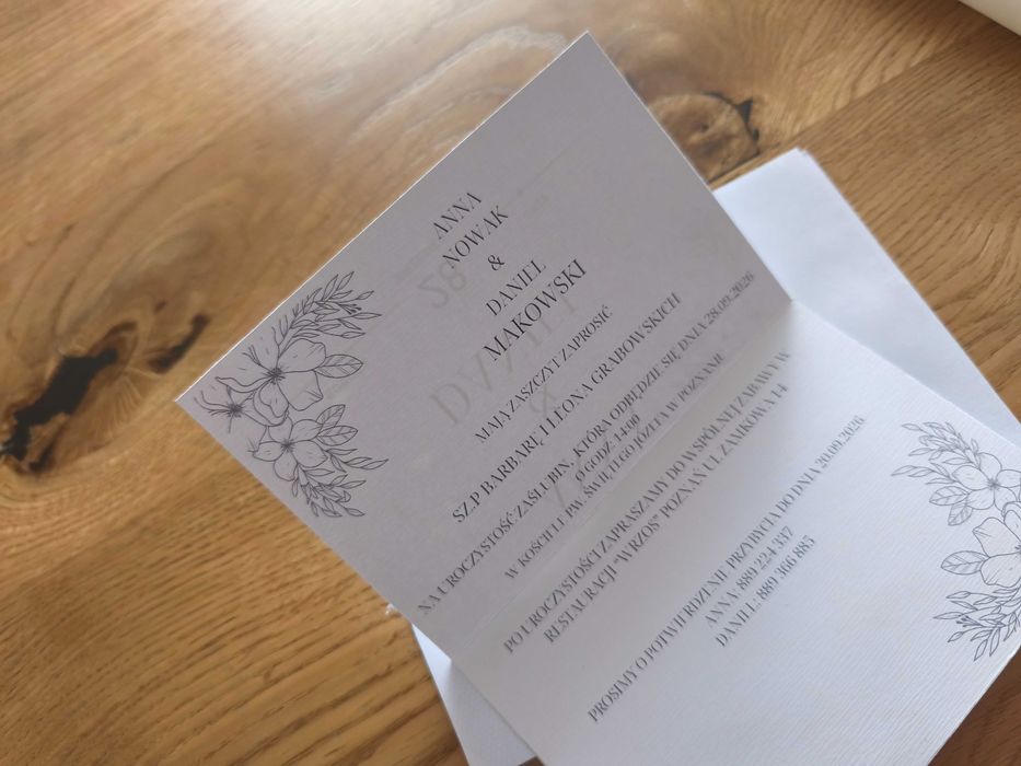 Zaproszenia na wyjątkowe okazje