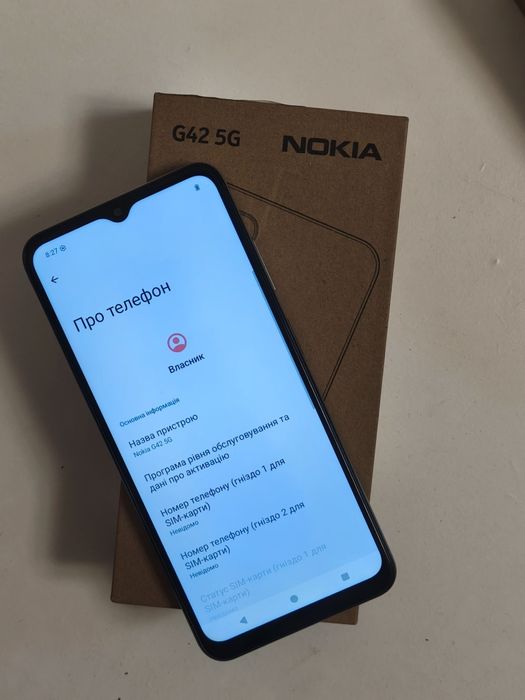 Продам Nokia G42 5G 6/128 Meteor Grey