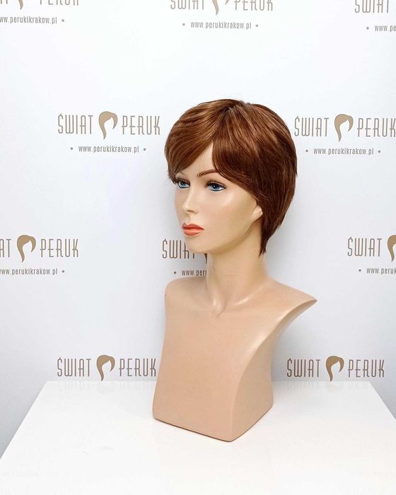 Krótka peruka naturalna Włoszczowa
