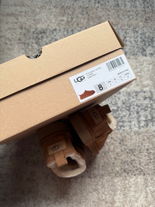Уггі UGG Classic Micro Chestnut (36-41)