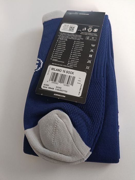 getry piłkarskie Adidas Milano 16 Sock w kolorze granatowym (Dark Blue