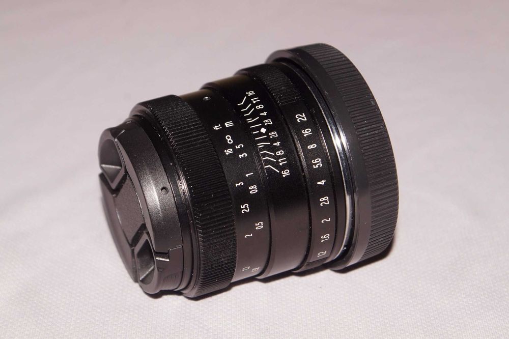35mm f/1.2 для Sony-E + Canon EF-M