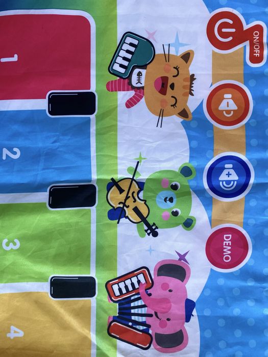 Tapete musical para crianca