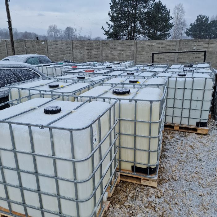 Mauzer zbiornik paliwo wodę czysty 1000L na deszczówkę