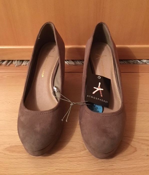 Sapatos Castanhos Nº 39 Novos