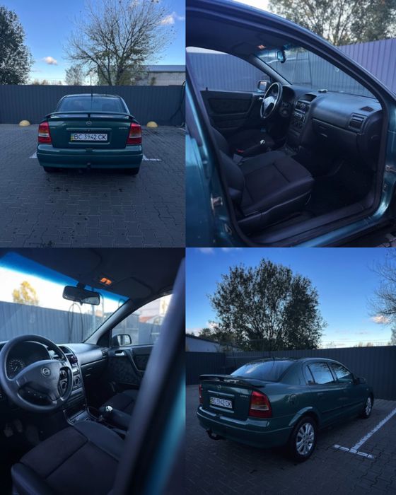 Автомобіль Opel Astra / 2001 рік / зеленого кольору