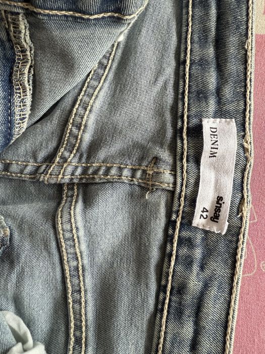 Jeansy z wysokim stanem xl/42 sinsay