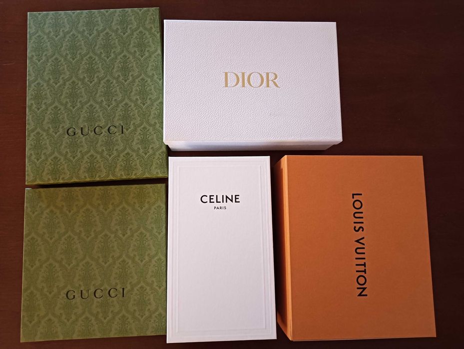 Caixas de Marcas de Luxo