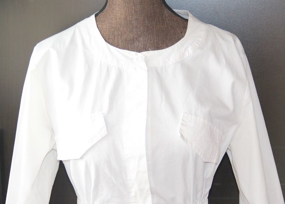 yoshe sukienka biała ecru bawełna s 36 xs 34