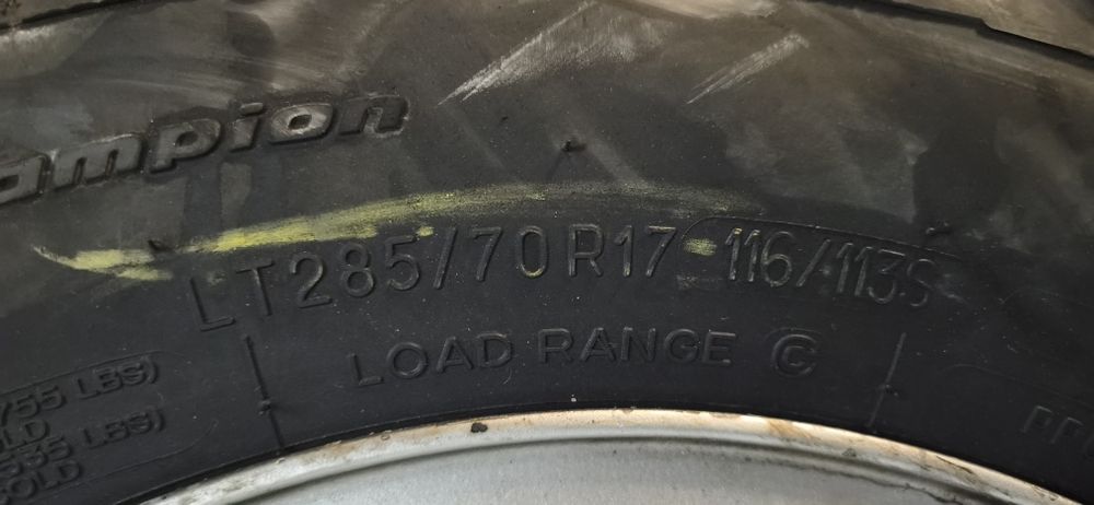 5 BF Goodrich KO2 285/70R17 + Jantes Originais 17" | Jeep Wrangler WJ WK TT