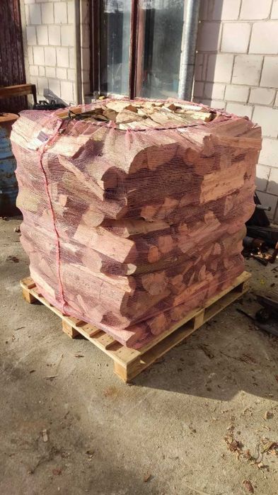 Drewno opałowe rąbane suche Olsza Brzoza Sosna Lipa Dowóz Na Wymiar