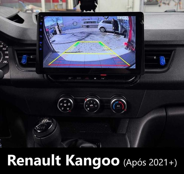 (NOVO) Rádio 2DIN 9" • Renault EXPRESS / Kangoo • Android [4+64GB]