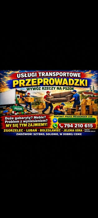 Przeprowadzki/ Usługi transportowe