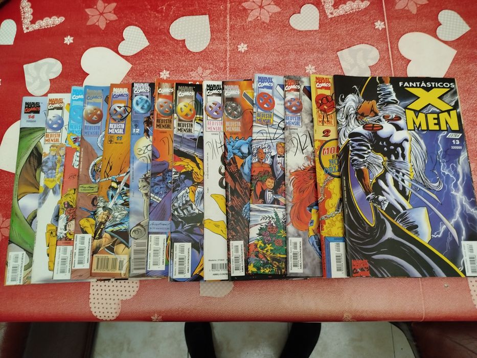 MEGA LOTE X-MEN (43 Revistas) | Anos 90 Ed. Abril Portugal (Inclui 2x Nº1!)