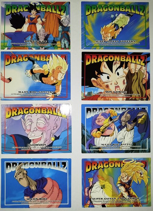Cartas Dragon Ball Z Photo Memorial - 1995