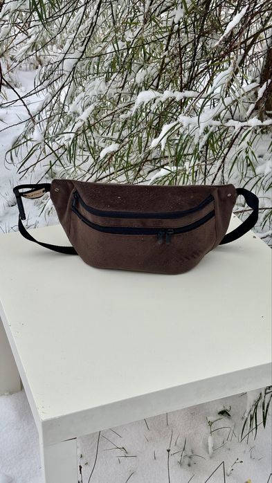 Nerka welur czekoladowy handmade