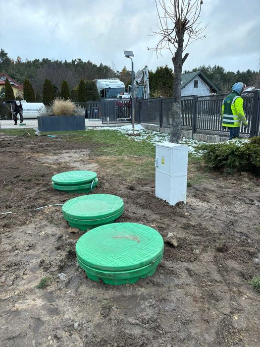 Przydomowa biologiczna drenażowa oczyszczalnia ścieków MONTAŻ BIO-TECH